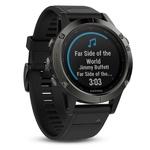 Фото №2 Спортивный навигатор Garmin FENIX 5 серые с черным ремешком и HRM-Tri (010-01688-30)