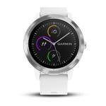 Фото №3 Спортивный навигатор Garmin VIVOACTIVE 3 серебристые с белым ремешком (010-01769-22)