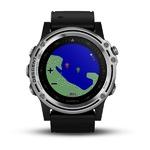 Фото №3 Спортивный навигатор Garmin DESCENT MK1 SAPPHIRE серебристые с черным ремешком (010-01760-10)