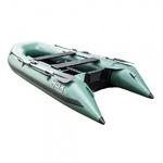 фото Надувная ПВХ лодка HDX Classic 300 с пайолом, цвет зеленый