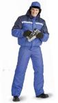 Фото №2 Зимний костюм для работы URSUS Стим васильковый с синим (Оксфорд)