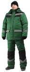 фото Зимний костюм для работы URSUS Передовик т-зеленый с черным (Смесовая ткань) -25°C