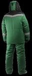 Фото №3 Зимний костюм для работы URSUS Передовик т-зеленый с черным (Смесовая ткань) -25°C