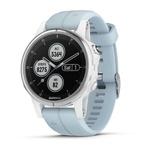 Фото №3 Спортивный навигатор Garmin FENIX 5S Plus,Glass,Wht w/Sea FoamBnd (010-01987-23)