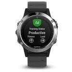 Фото №3 Спортивный навигатор Garmin FENIX 5 серебристые с черным ремешком (010-01688-03)