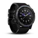 фото Спортивный навигатор Garmin DESCENT MK1 SAPPHIRE серые титановые с черным ремешком (010-01760-12)