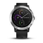 Фото №2 Спортивный навигатор Garmin VIVOACTIVE 3 серебристые с черным ремешком (010-01769-02)