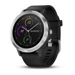 Фото №3 Спортивный навигатор Garmin VIVOACTIVE 3 серебристые с черным ремешком (010-01769-02)