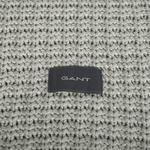 Фото №3 Плед Gant Home MELANGE WAFFLE KNIT 130x180см, серый