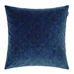 фото Декоративная наволочка Gant Home VELVET COCO CUSHION 50x50см, голубая