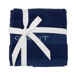 фото Набор из двух полотенец Gant Home RIB Towel, 30x45см, синий, 100% хлопок