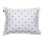 фото Наволочка Gant Home Color Stars, 50x70см коричневые звездыxбелом, 100% Египетский хлопок Сатин