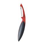 фото Нож для чистки овощей для тонких кожиц Elios PLUS, цвет красный