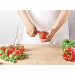 Фото №3 Нож для чистки овощей для тонких кожиц Elios PLUS, цвет красный