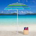 Фото №2 Зонт пляжный с наклоном 220см 4VILLA