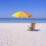Фото №3 Зонт пляжный с наклоном 220см 4VILLA