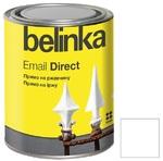 фото Эмаль антикоррозионная по ржавчине Belinka Email Direct белая 0,75 л