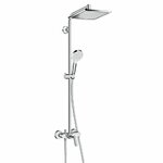 фото Душевая система Hansgrohe Crometta E 240 1jet Showerpipe 27284000