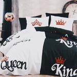 фото Постельный комплект Bahar queen - king двуспальный евро