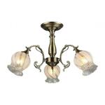 фото Потолочная люстра IDLamp Dorotea 289/3PF-Oldbronze
