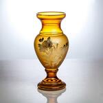 фото Ваза Crystal art, LIH, 32 см, амбер