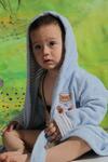 фото Детский халат KARNA, TEENY, 4-5 лет, голубой