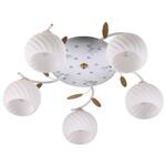 фото Потолочная люстра IDLamp Filomena 821/5PF-LEDWhitegold