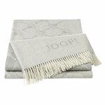 фото Плед JOOP! Faded CF Graphit, 130x180 см., графит, 50% шерсть, 20% кашемир