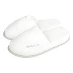 фото Женские тапочки для ванной комнаты Gant Home PREMIUM SLIPPERS WOMEN, белые, 100% египетский хлопок