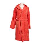 фото LIGHT VELOUR ROBE Халат махровый унисекс (100%хл,320г/м2), размер M,оранжевый