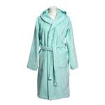 фото LIGHT VELOUR ROBE Халат махровый унисекс (100%хл,320г/м2), размер M,св.мята.