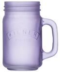 фото Kilner Банка с ручкой 400 мл сиреневая