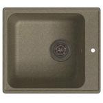 фото Кухонная мойка GranFest Quarz GF-Z17 420х480 мм композитная песочная