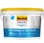 фото Краска для стен и потолков Marshall Maestro Интерьерная Фантазия глубокоматовая 0,9 л