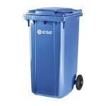 фото Контейнер пластиковый для мусора Ese 240 л синий