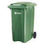 фото Контейнер пластиковый для мусора Ese 360 л зеленый
