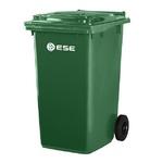 фото Контейнер пластиковый для мусора Ese 240 л зеленый