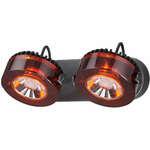 фото Спот Odeon Light Vivace 3818/20WL черный c коньячным 20W 220V