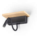 фото Светильник настенный светодиодный Odeon Light Woody 3868/8WL светлое дерево 8W 220V