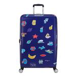 фото Чемодан American Tourister CEIZER FUN синий принт L