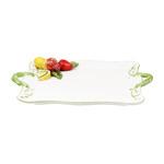 фото Блюдо с ручками Annaluma pomegranate 38х30см