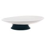 фото Блюдо на ножке 25.5см основание зеленое Deagourmet dark green