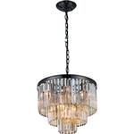 фото Подвесная люстра Divinare Nova Cognac 3002/06 SP-9