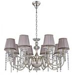 фото Подвесная люстра Crystal Lux Alegria SP8 Silver-Brown