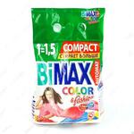 фото Порошок стиральный BiMAX, Автомат, Compact, Color and Fashion, 1,5 кг