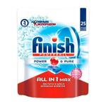 фото Таблетки для посудомоечной машины finish, All in 1, 25 шт