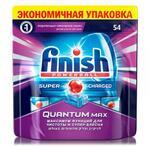 фото Таблетки для посудомоечной машины finish, Quantum max, 54 шт