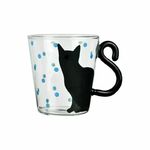 фото M-240 BlackCat , Кружка Черный кот 240ml , 10,5*8*9см,стекло, Gift'n'home, Великобритания