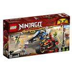 фото Ninjago 70667 Мотоцикл-клинок Кая и снегоход Зейна