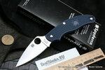 фото Нож складной Spyderco UK Penknife Dark Blue C94PDBL